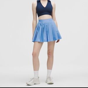 Lululemon High-Rise Pleated Tennis Skirt